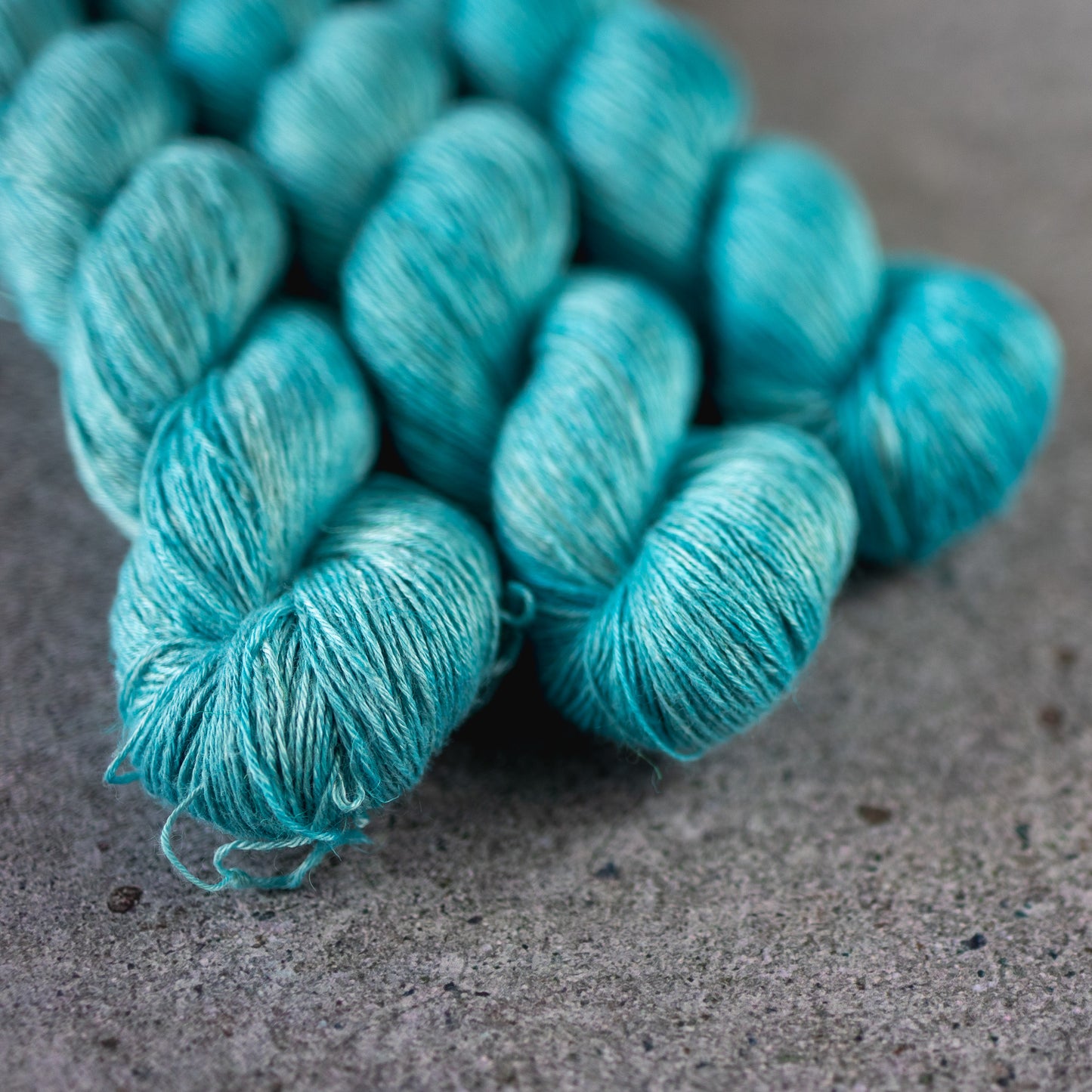 Hand dyed bamboo linen yarn, BKD Boo