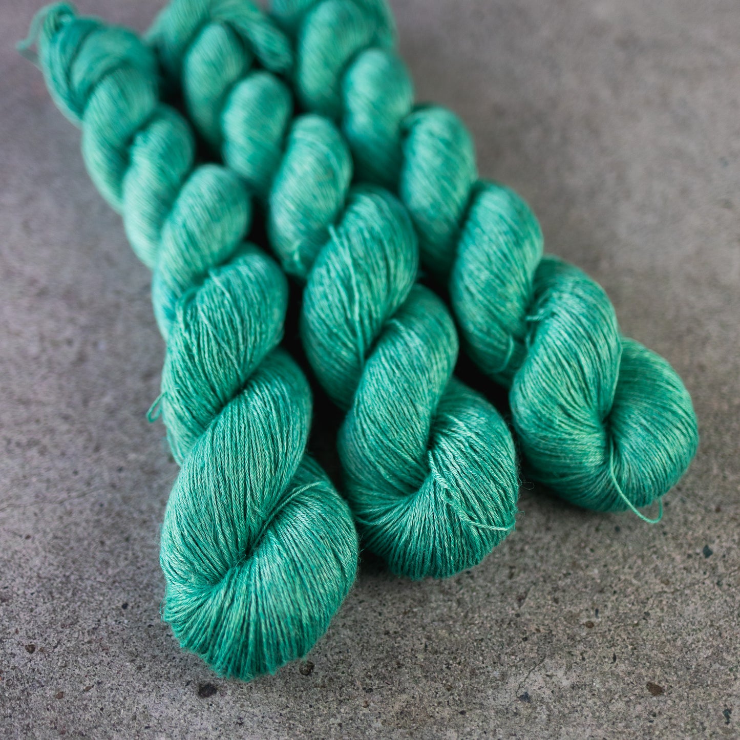 Hand dyed bamboo linen yarn, BKD Boo