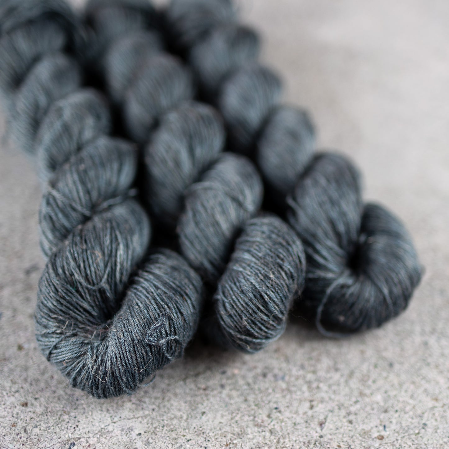 Hand dyed bamboo linen yarn, BKD Boo