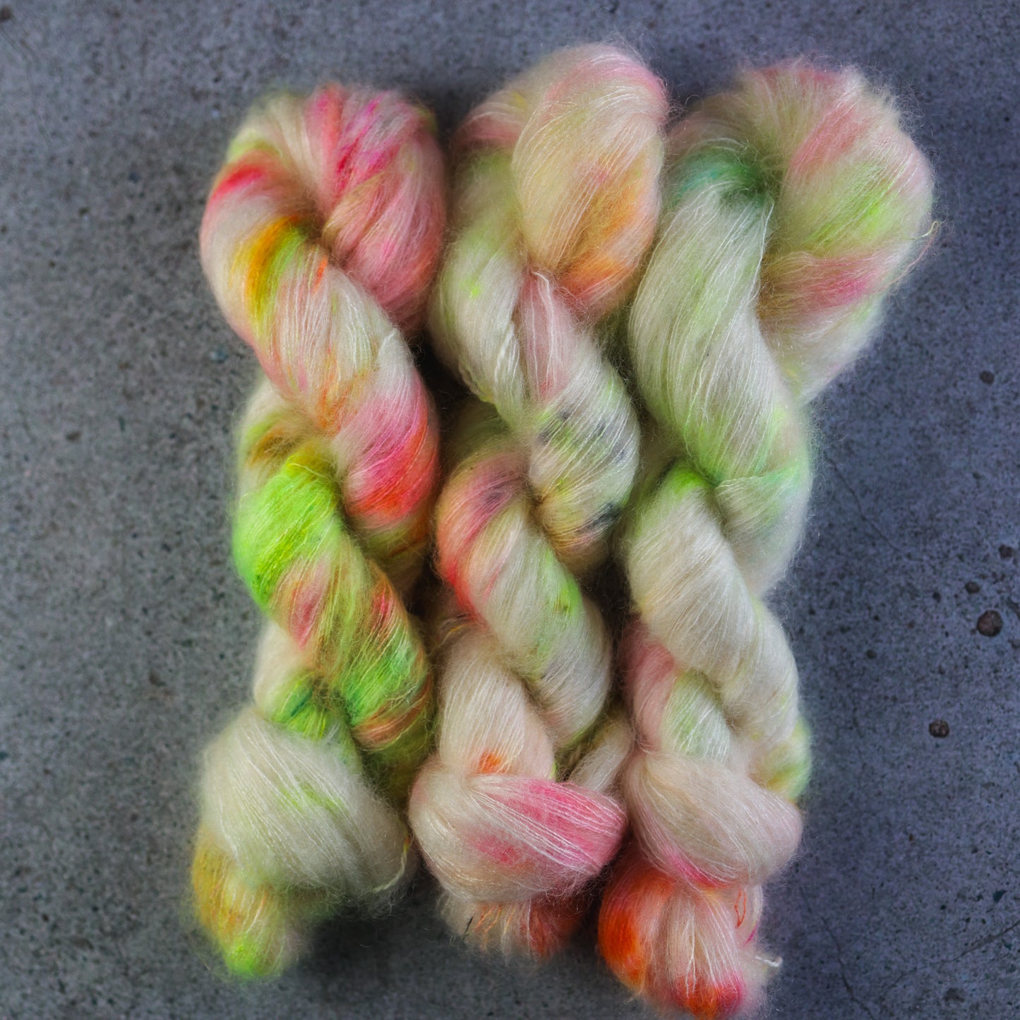 Turn the Lights Off, hand dyed yarn, BKD Yarn
