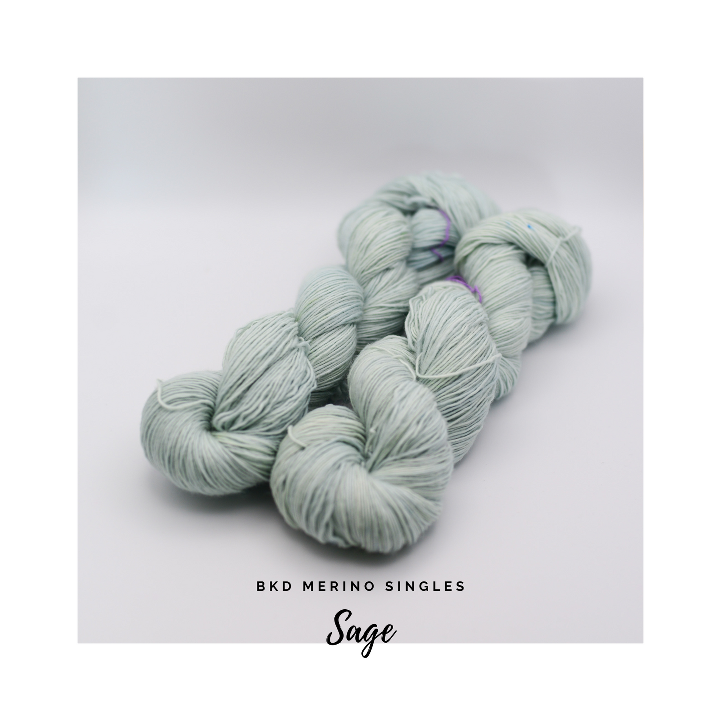 BKD Single, hand dyed yarn, 366m in 100g