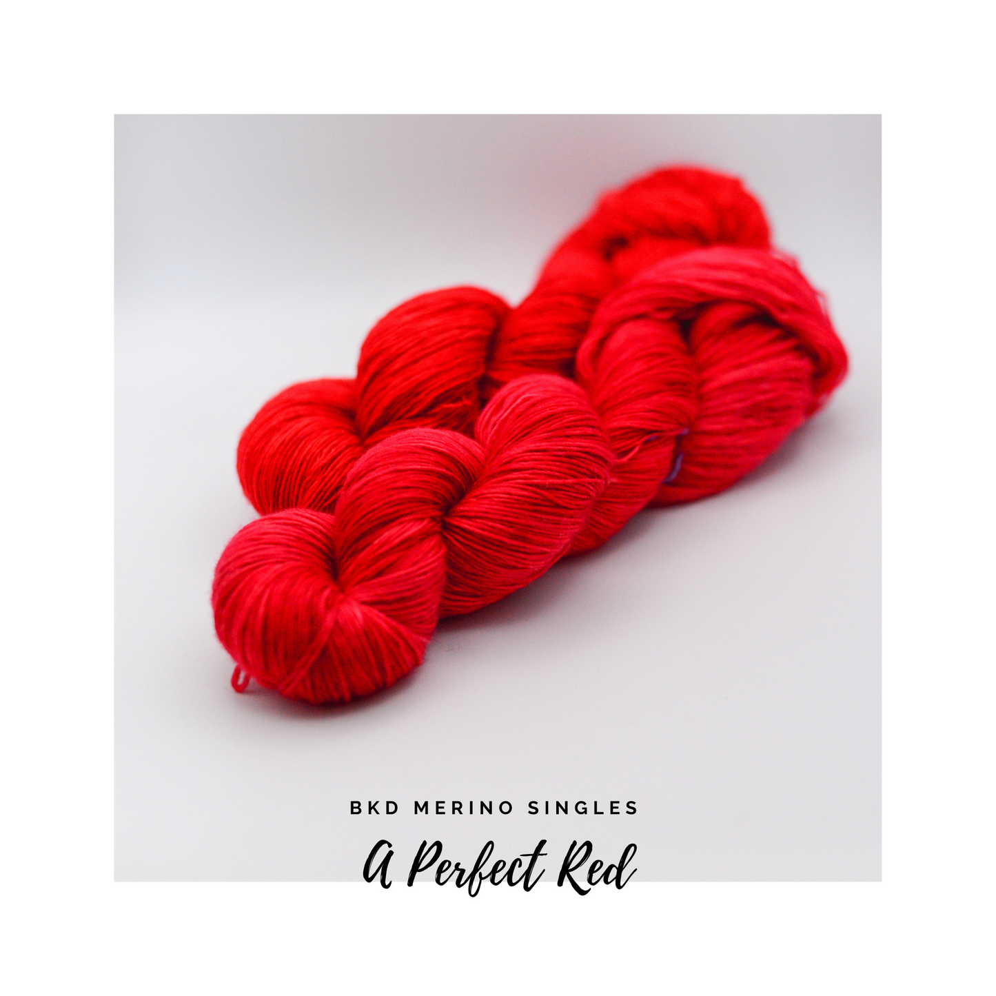 BKD Single, hand dyed yarn, 366m in 100g