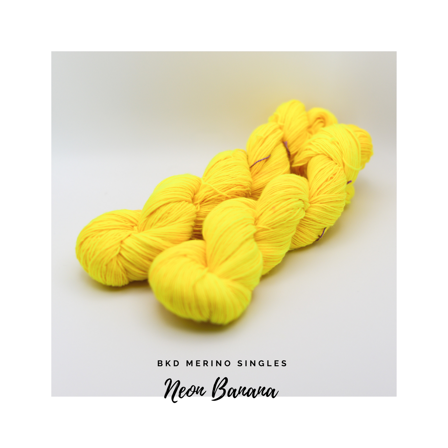 BKD Single, hand dyed yarn, 366m in 100g