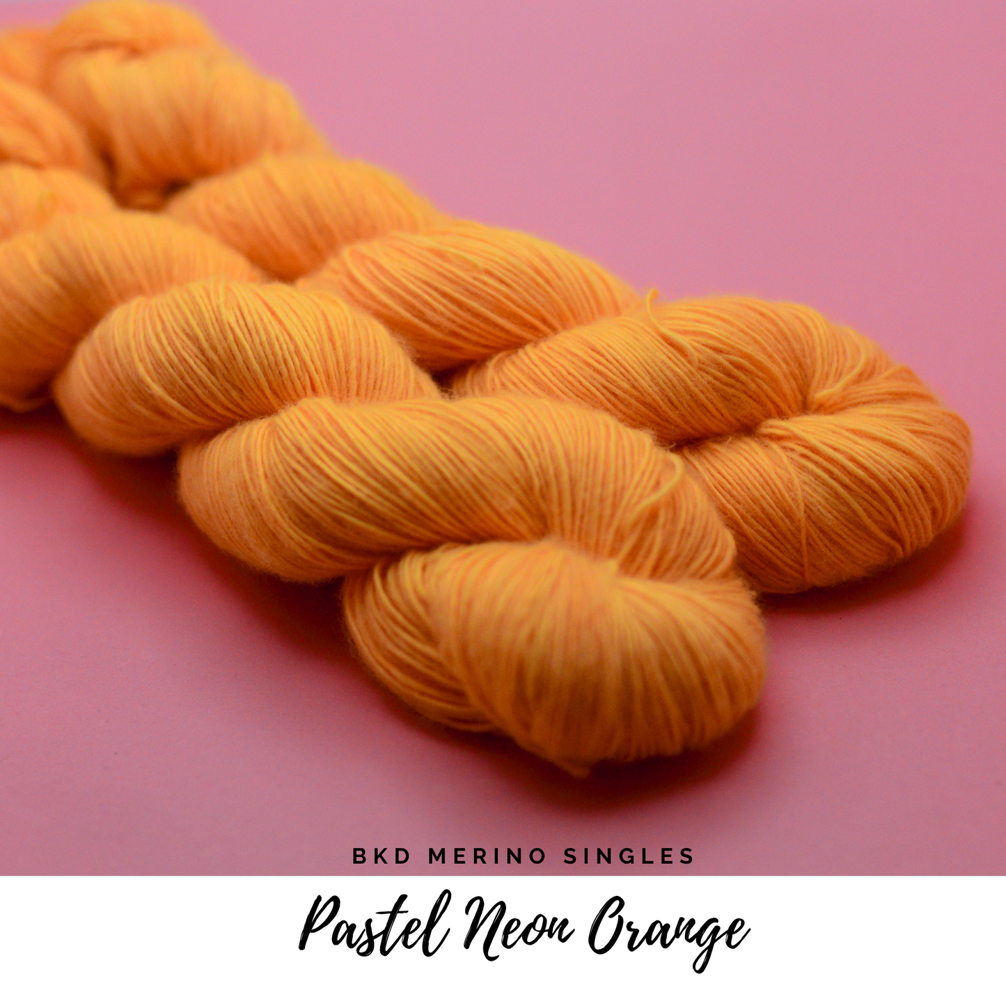 BKD Single, hand dyed yarn, 366m in 100g
