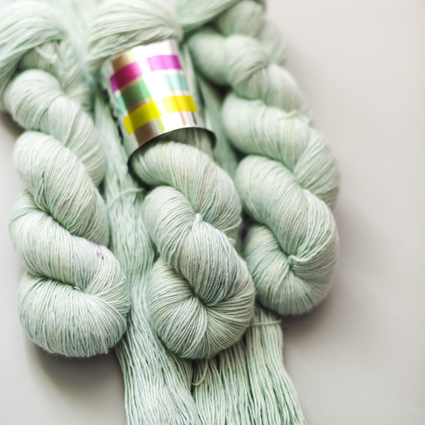 Sage, hand dyed yarn, BKD Yarn