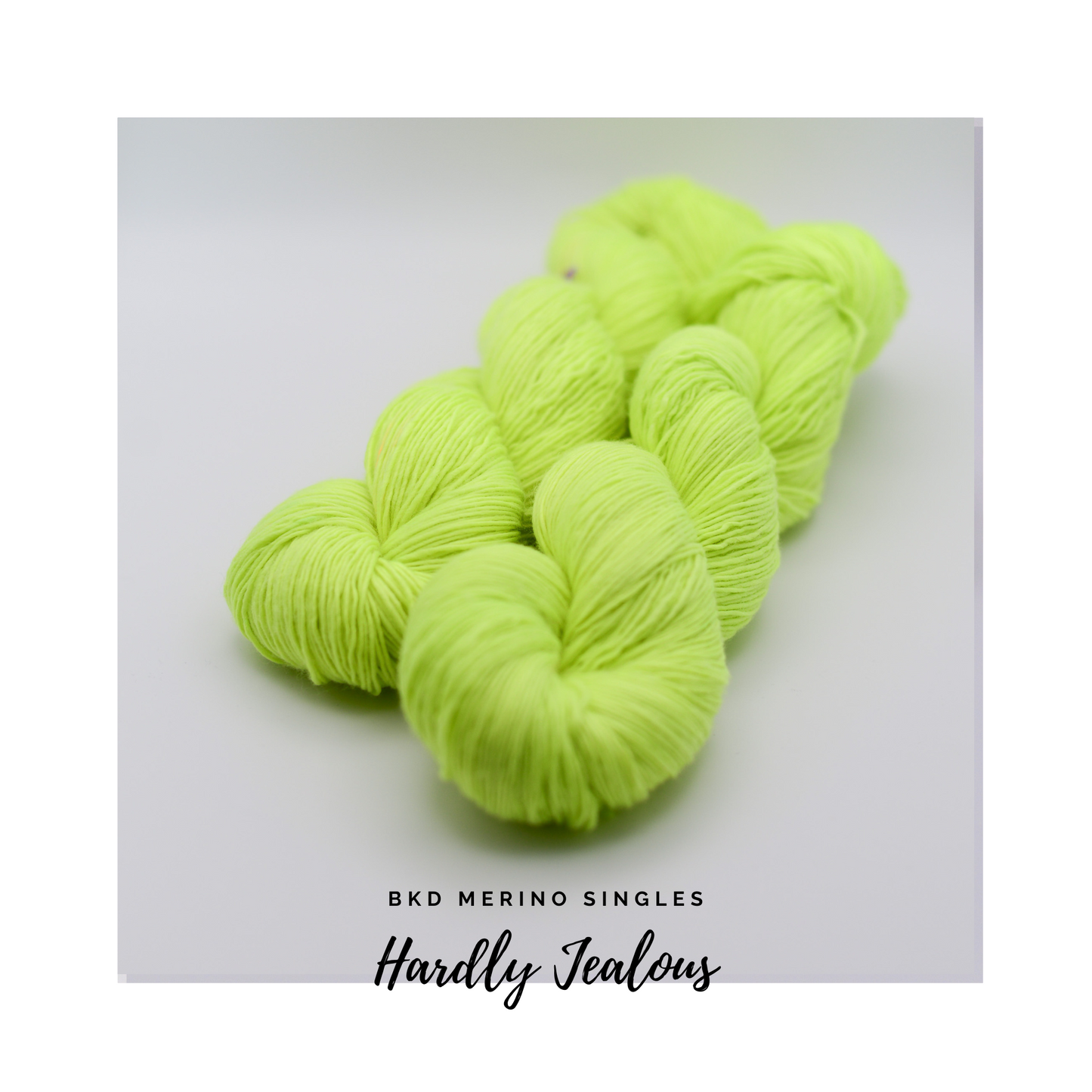 BKD Single, hand dyed yarn, 366m in 100g