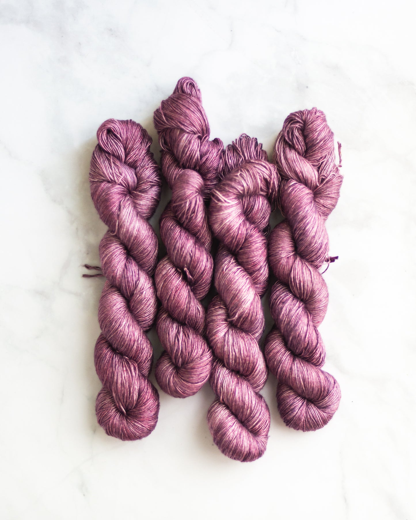 BKD Pure Silk, hand dyed yarn