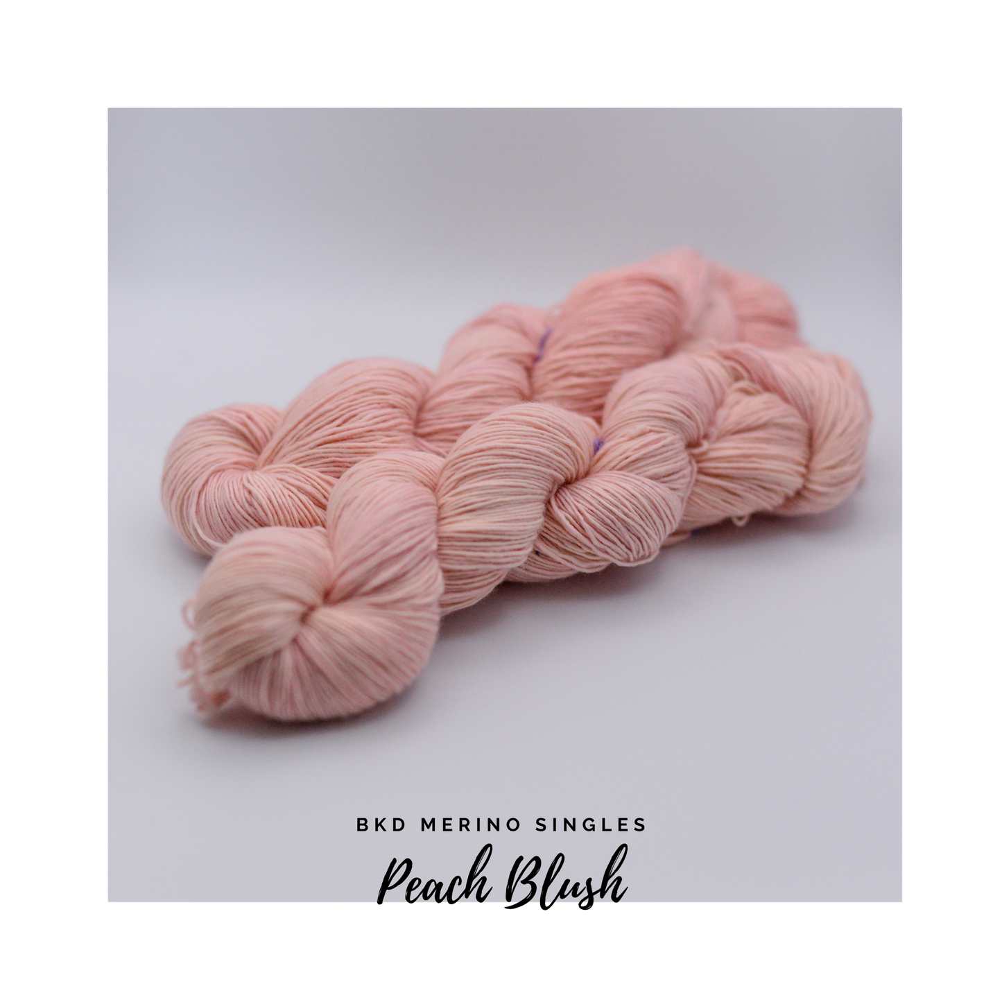 BKD Single, hand dyed yarn, 366m in 100g