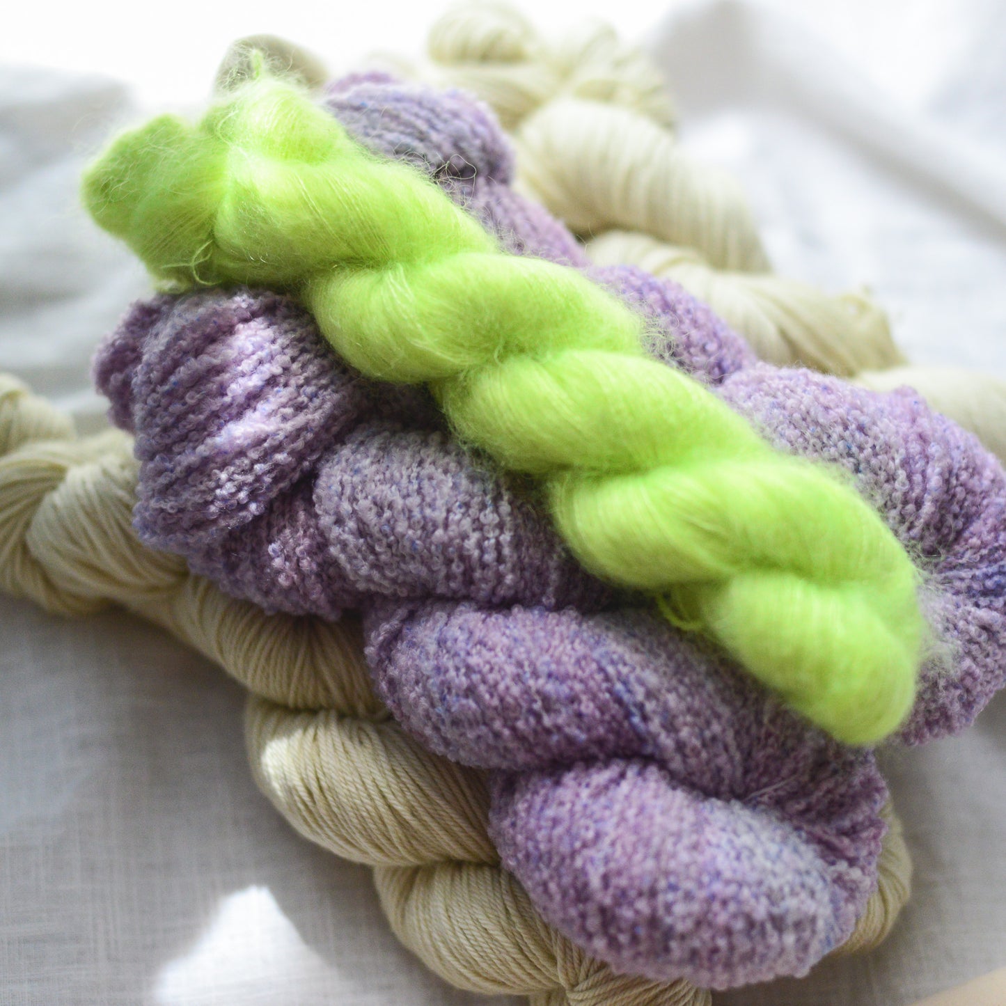 Stephanie Pan x BKD Yarn KIT: Algorithmic Diva Bollero Knitting Pattern and Yarn
