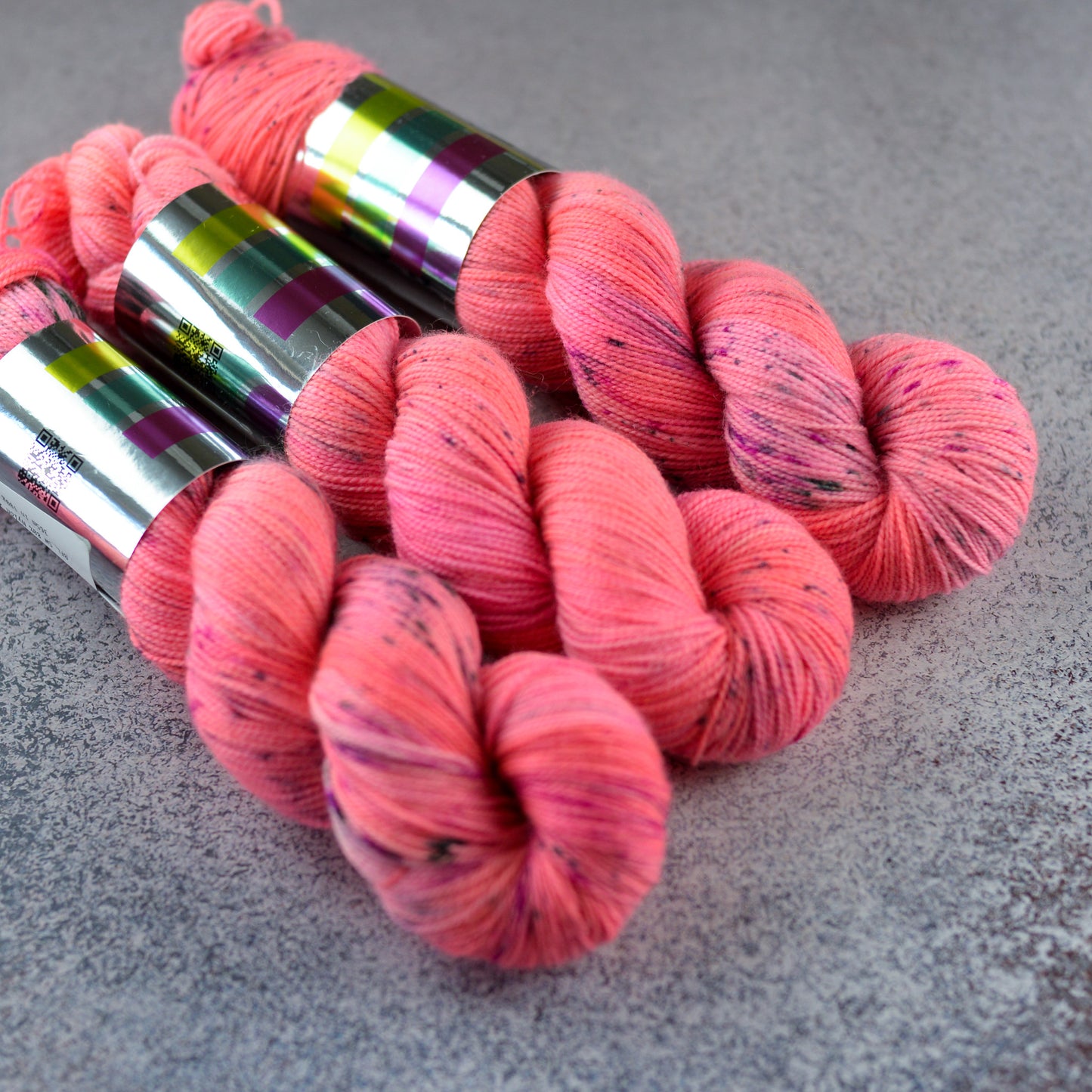 Valentine, hand dyed yarn, BKD Yarn