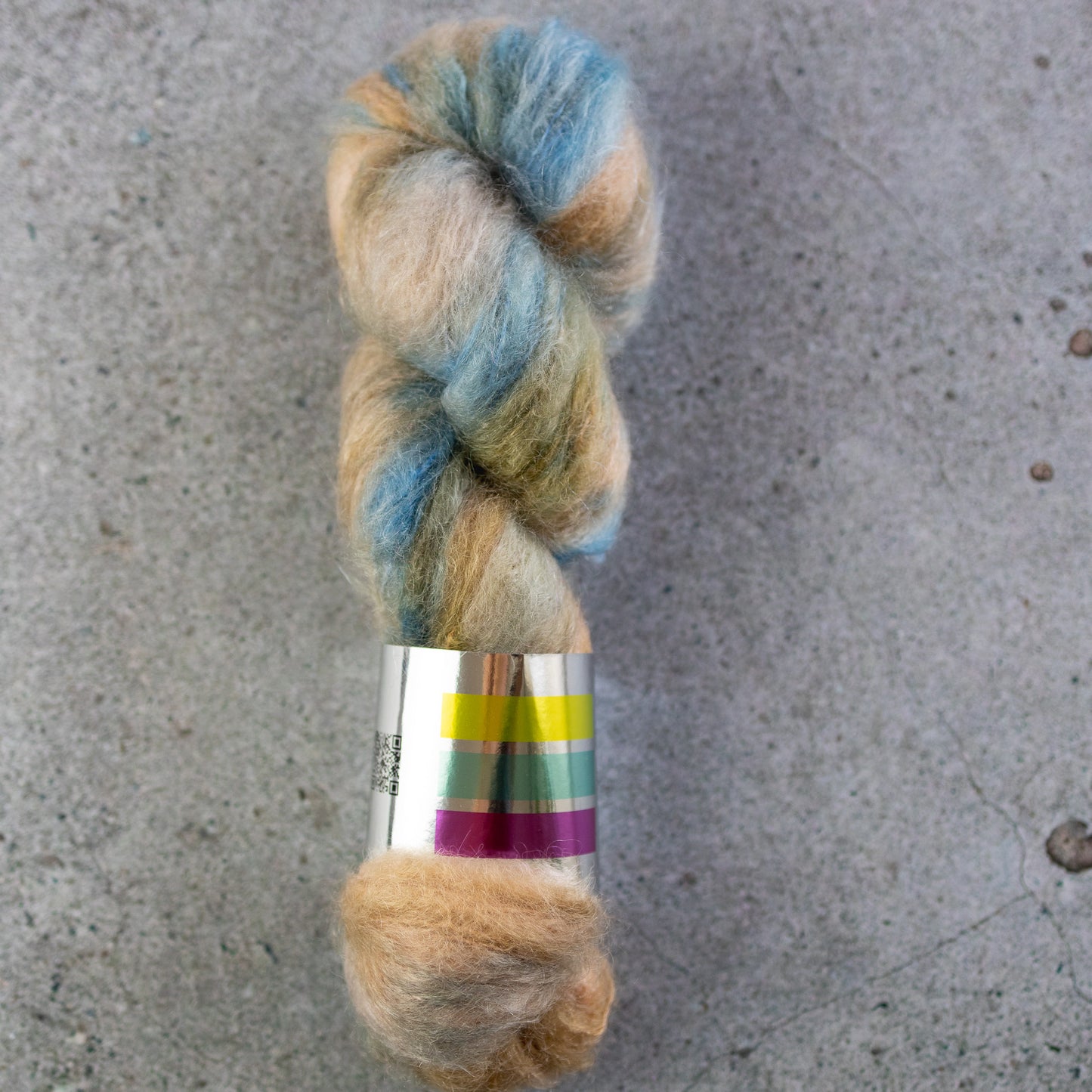 BKD Chunky Mohair, hand dyed mohair yarn