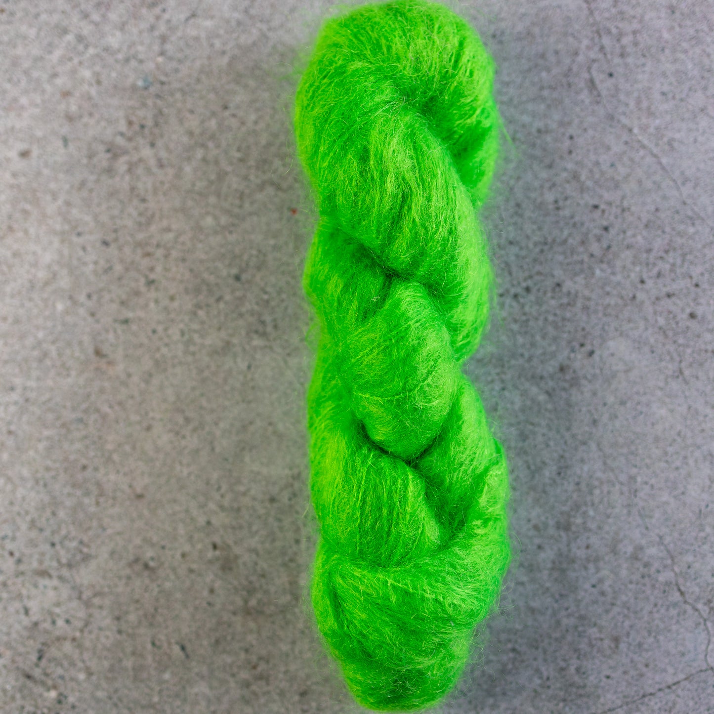 BKD Chunky Mohair, hand dyed mohair yarn
