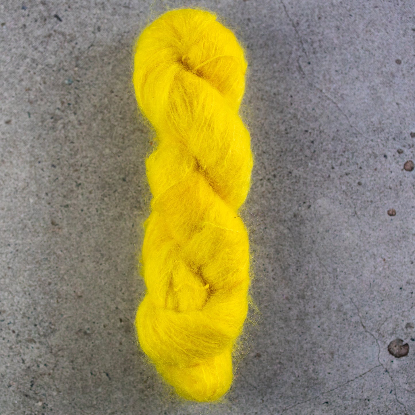 BKD Chunky Mohair, hand dyed mohair yarn