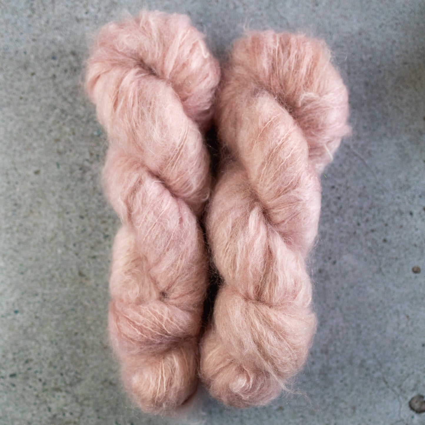 BKD Chunky Mohair, hand dyed mohair yarn