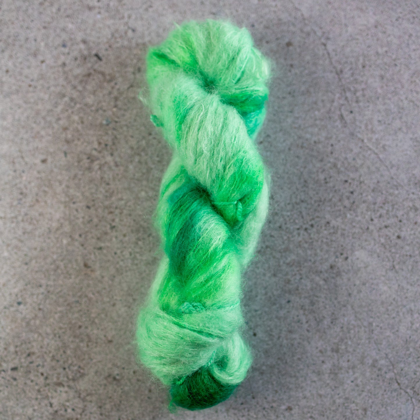 BKD Chunky Mohair, hand dyed mohair yarn