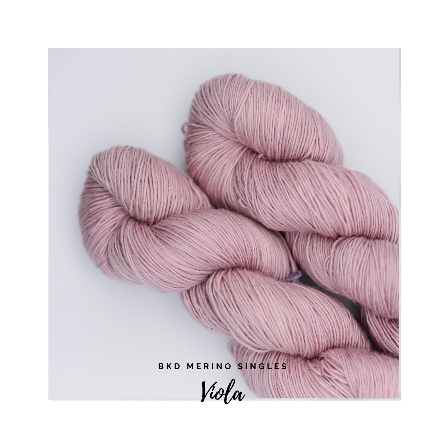 BKD Single, hand dyed yarn, 366m in 100g