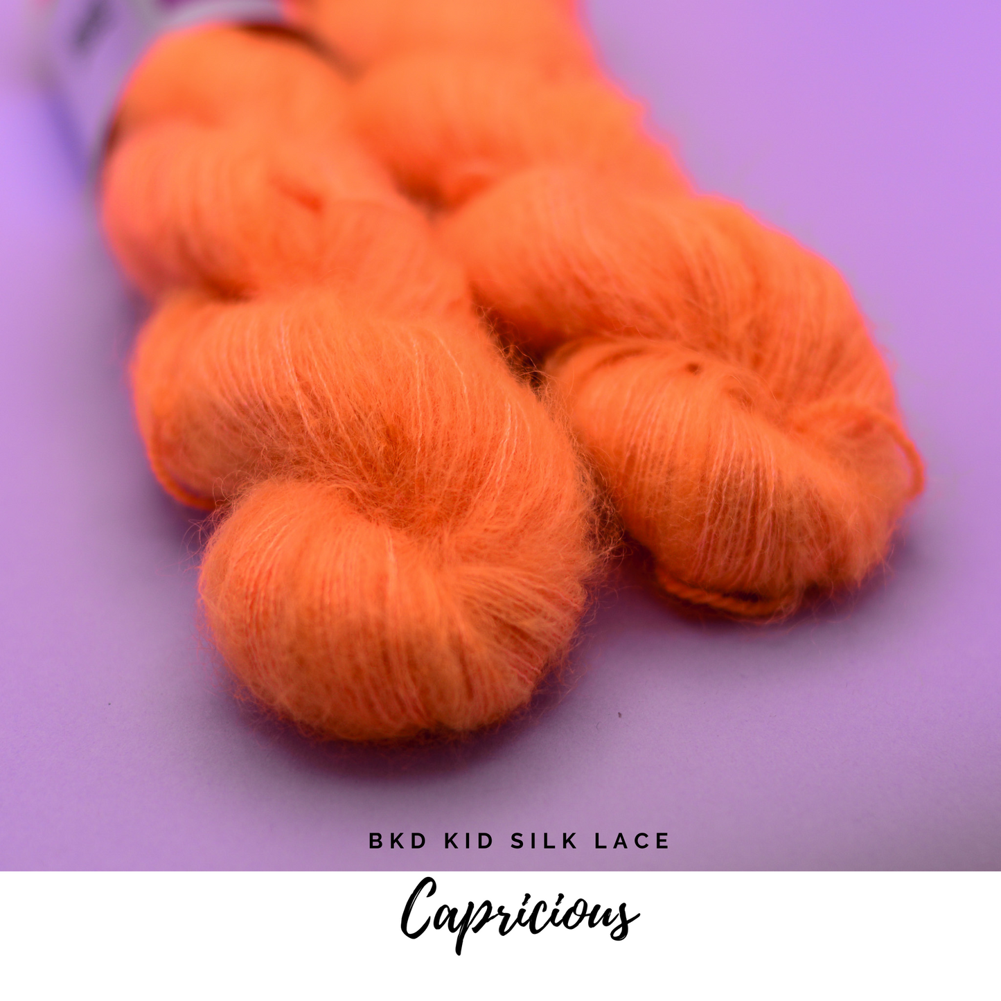 BKD Rich Kid, hand dyed kid mohair silk yarn, 420m in 50g
