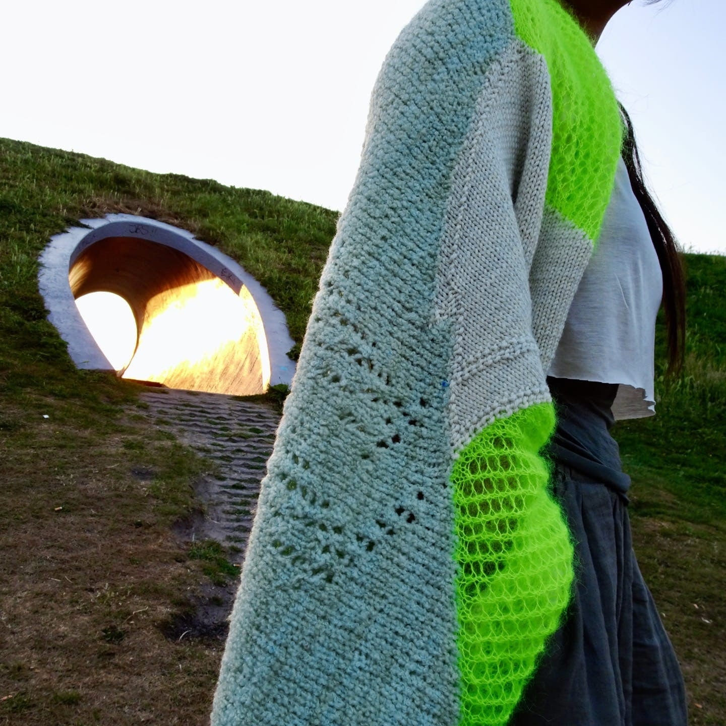 Stephanie Pan x BKD Yarn KIT: Algorithmic Diva Bollero Knitting Pattern and Yarn