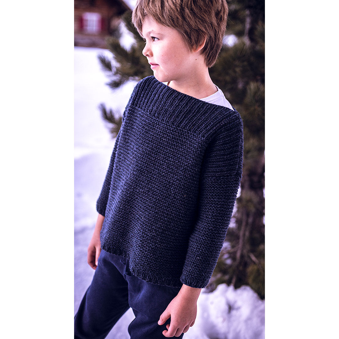 Simple Sweater Knitting Pattern "Everyday Sweater"