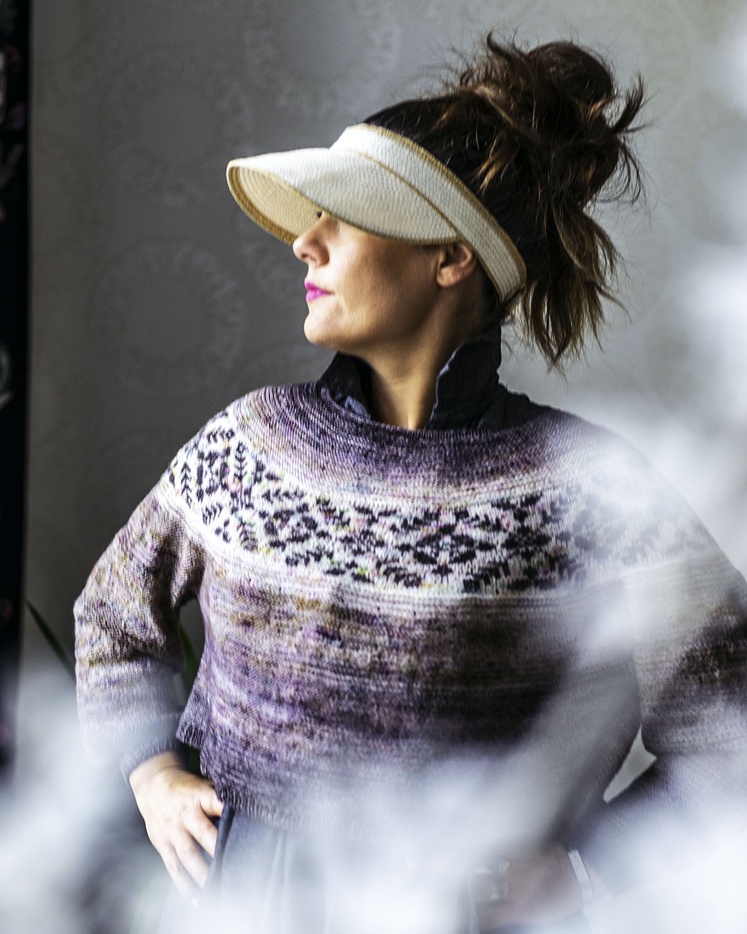 Fade Sweater Knitting Pattern "WInter to Summer Sweater"