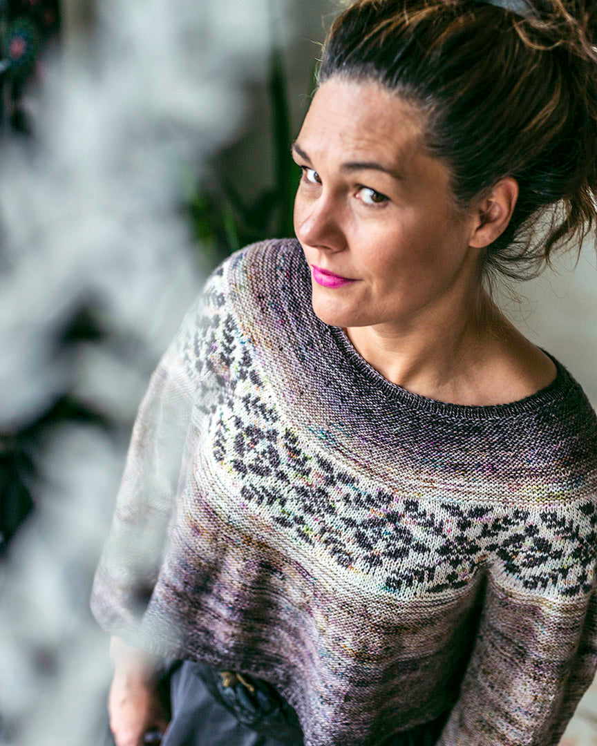Fade Sweater Knitting Pattern "WInter to Summer Sweater"