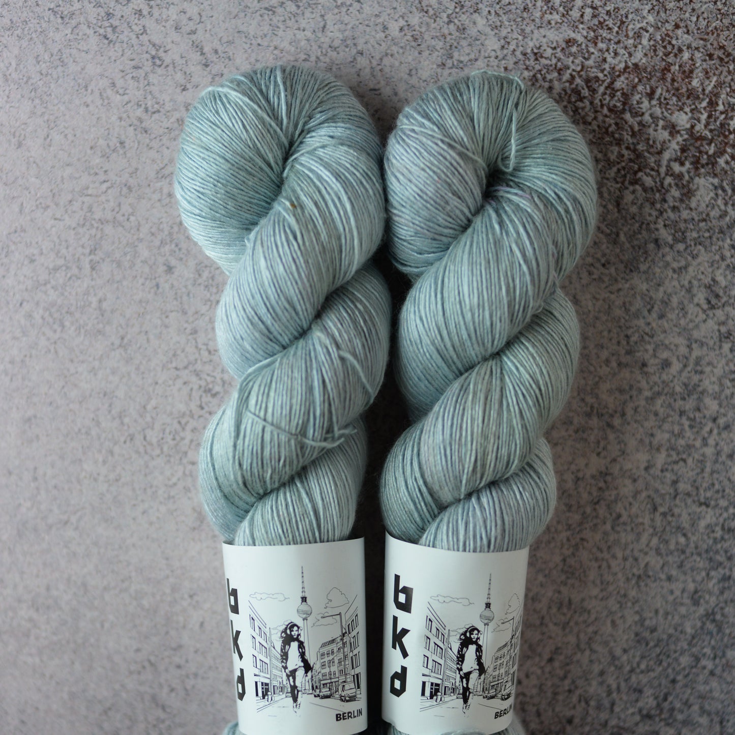 Cloud, hand dyed yarn, BKD Yarn