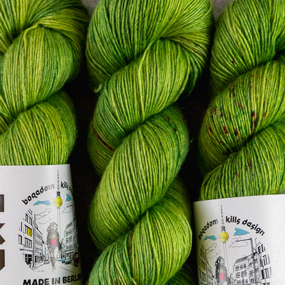 Avocado - hand dyed yarn, BKD Yarn