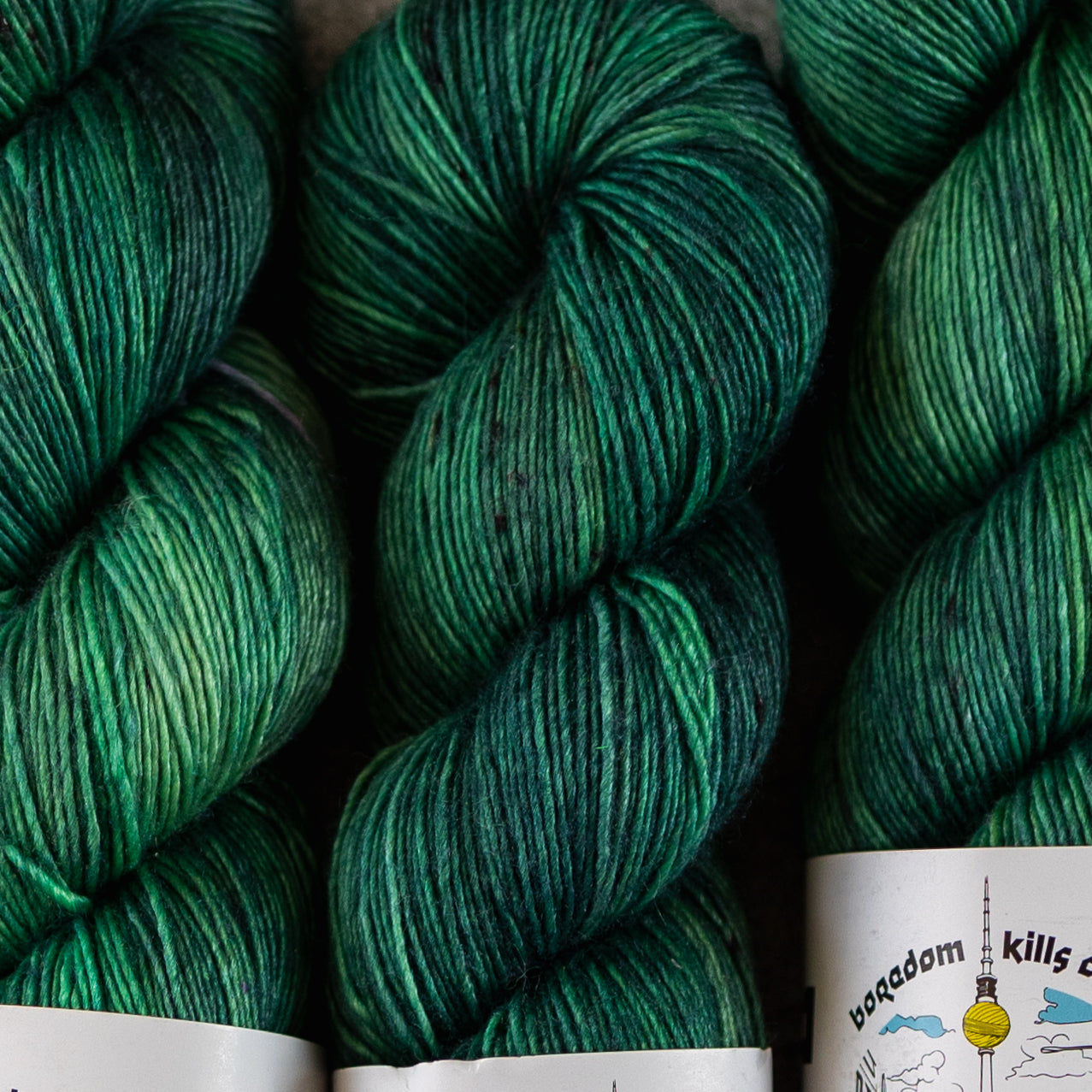 Forest - hand dyed yarn, BKD Yarn