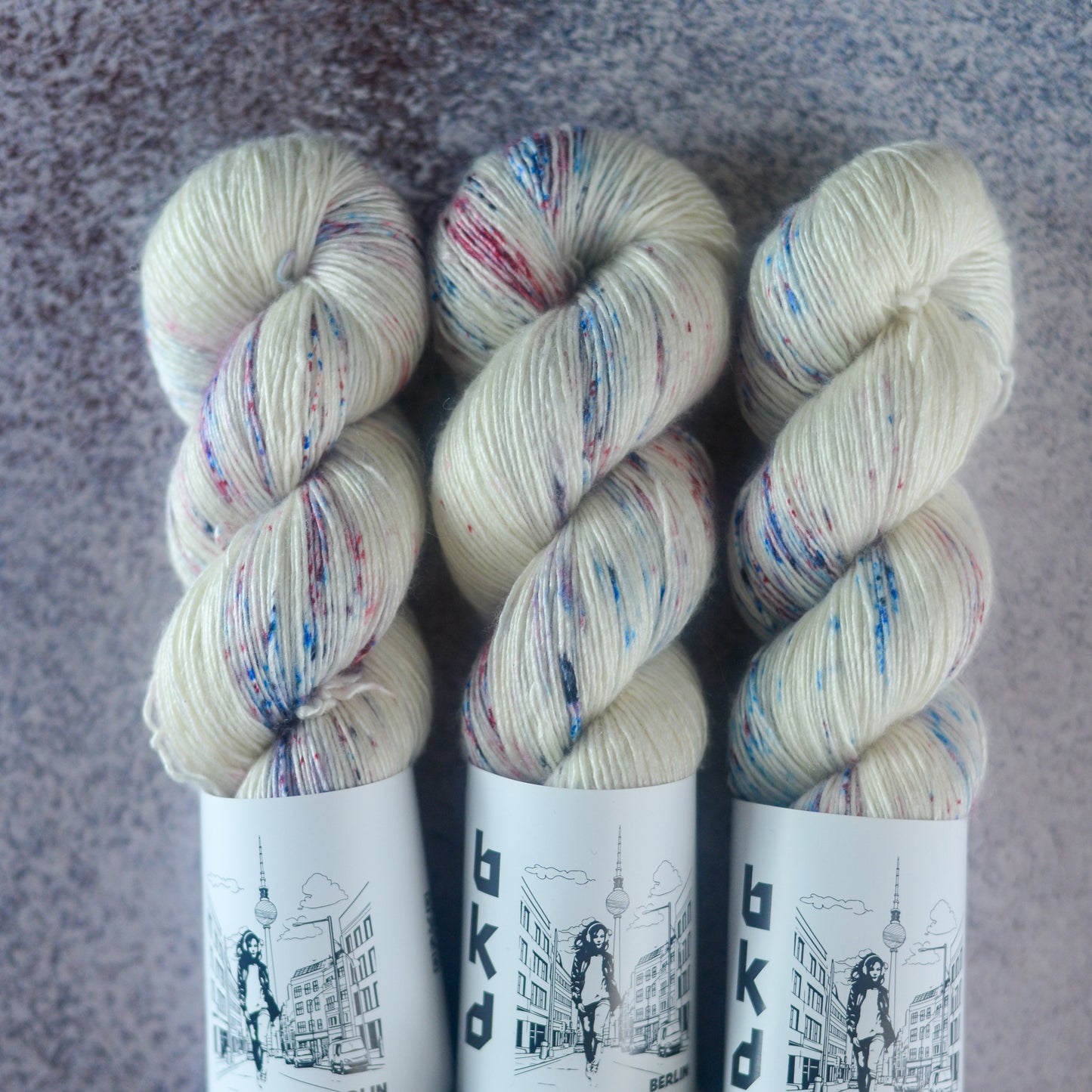 Hipster, hand dyed yarn, BKD Yarn