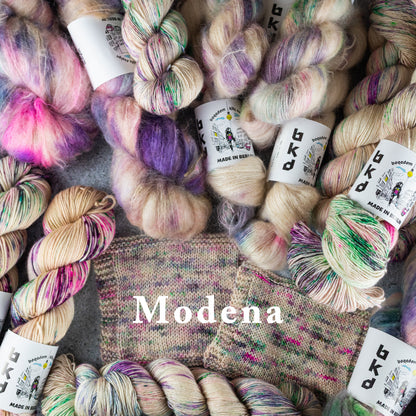 MODENA: Hand Dyed Yarn, BKD Yarn