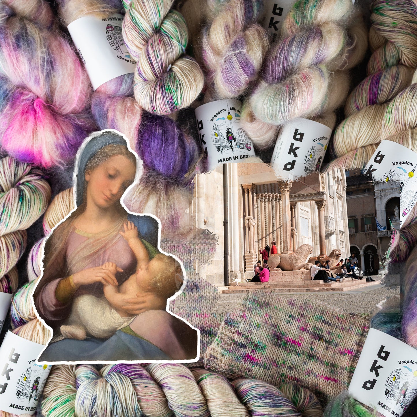 MODENA: Hand Dyed Yarn, BKD Yarn