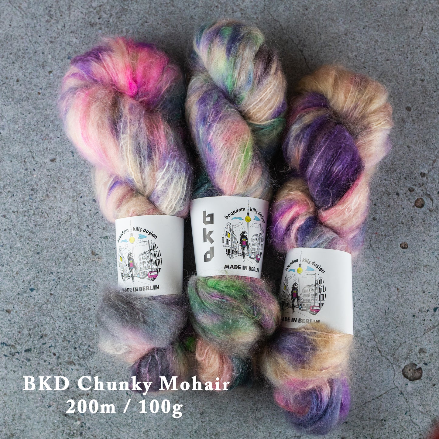 MODENA: Hand Dyed Yarn, BKD Yarn