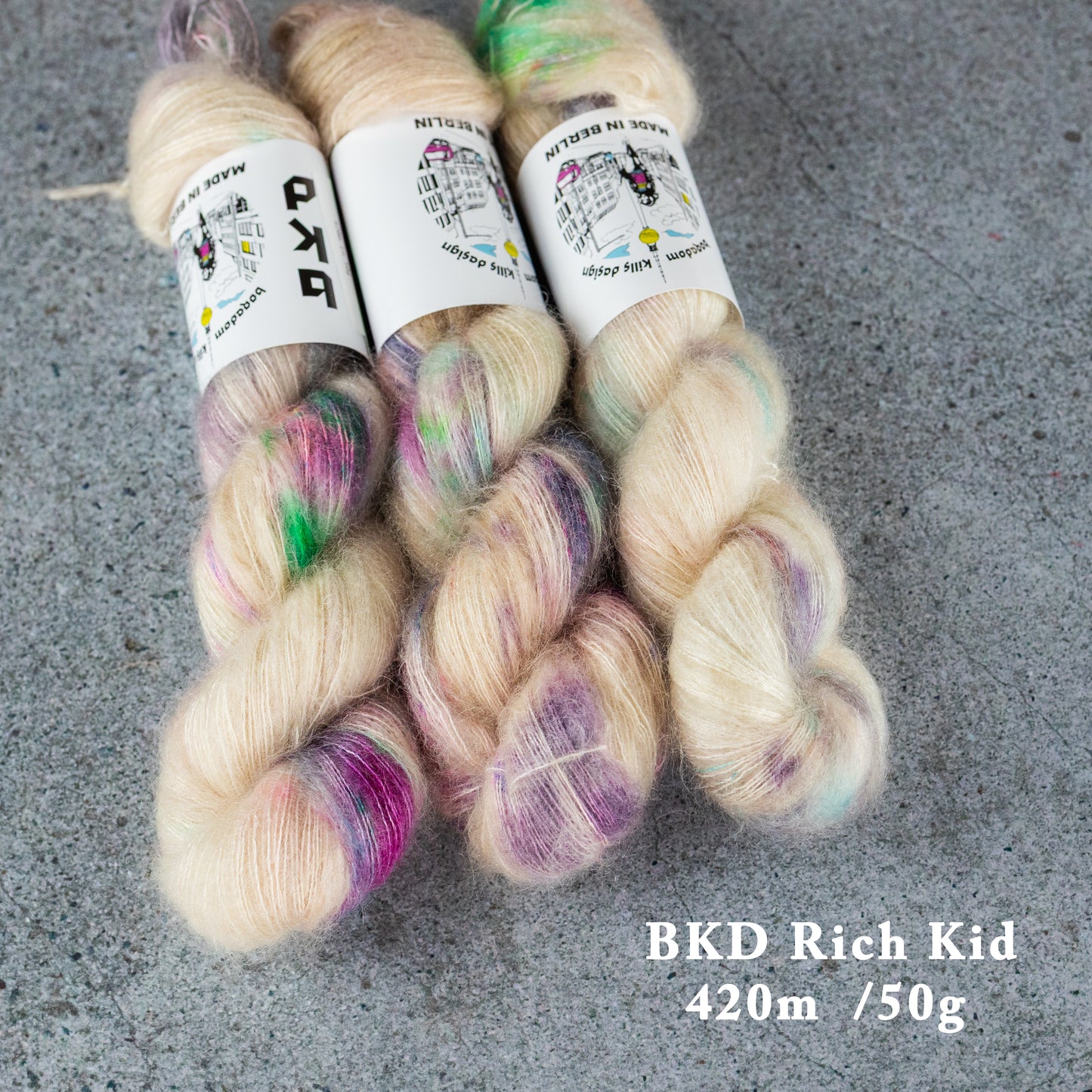 MODENA: Hand Dyed Yarn, BKD Yarn