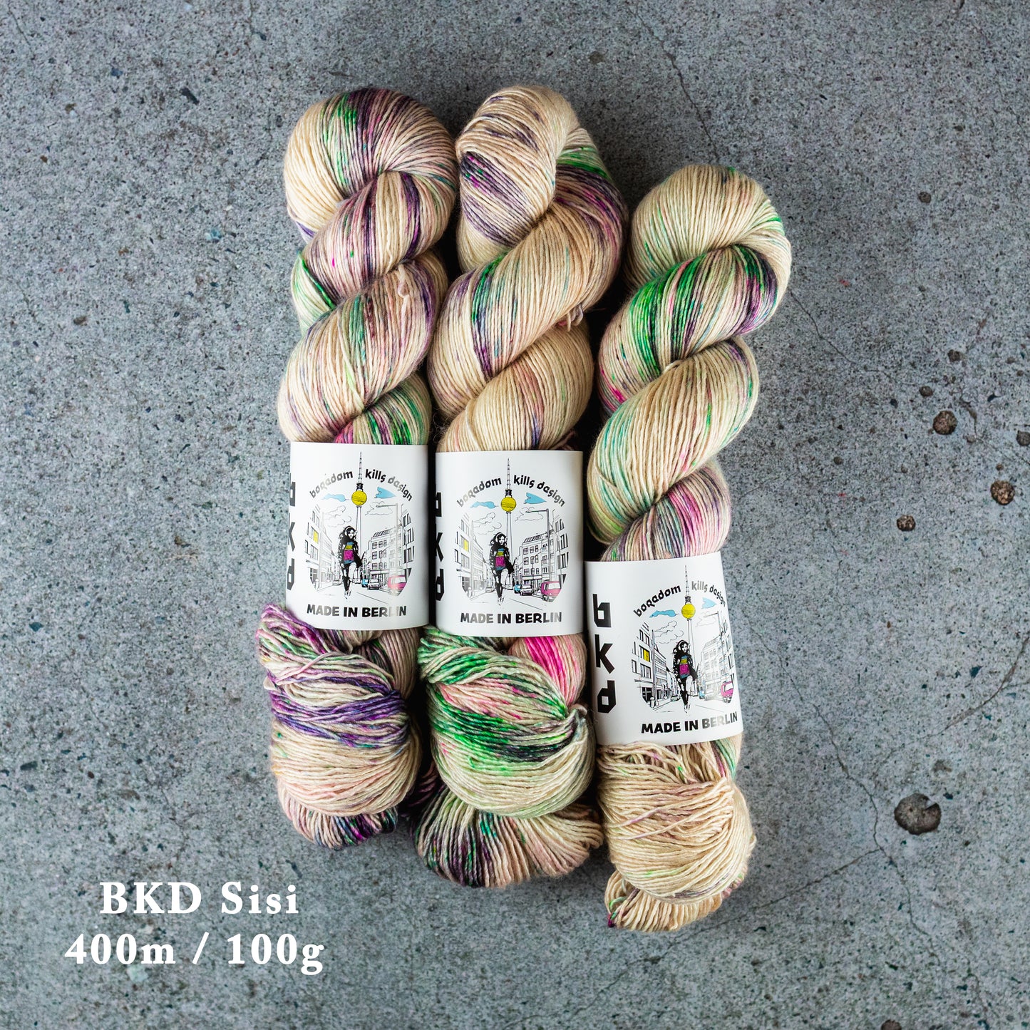 MODENA: Hand Dyed Yarn, BKD Yarn